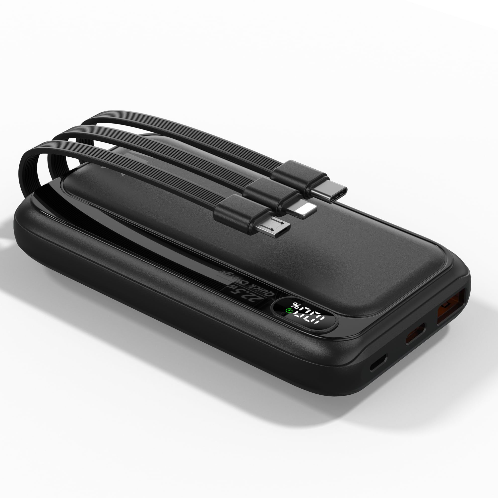 Amazon | モバイルバッテリー 大容量 20000mAh 5台同時充電 小型 22.5w